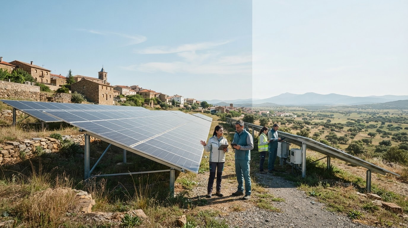 Solar Patrimeza: panel de análisis predictivo con una curva de crecimiento estable y un indicador de nivel de protección